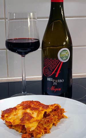 Belpasso ja pulled pork lasagne