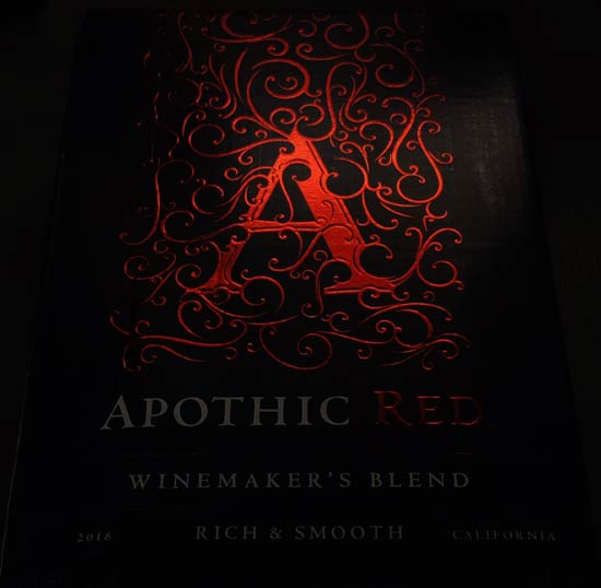 Apothic Red 2018