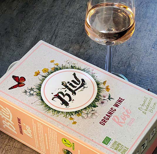 B-Liv Organic Wine Rosé 2020 hanapakkaus