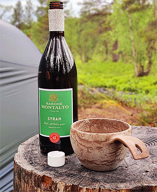 Barone Montalto Syrah ja kuksa