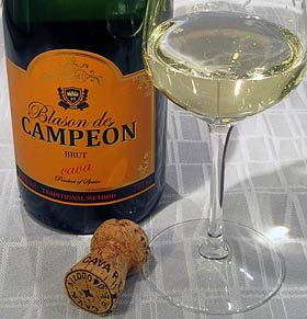 Blason de Campeón Cava Brut