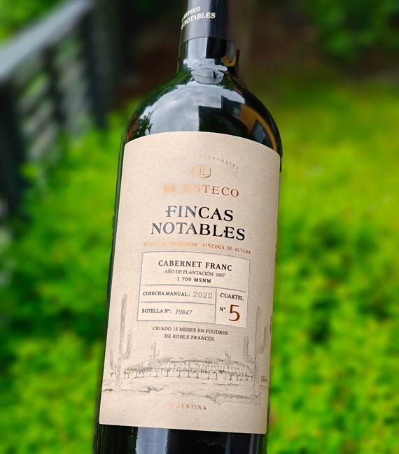 El Esteco Fincas Notables Cabernet Franc