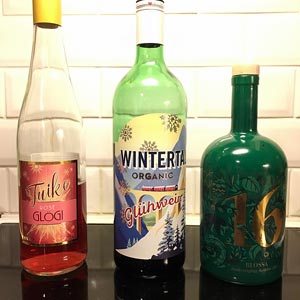 Glögi-hygge, Tuike Rosé, Wintertal Glühwein, Blossa 16