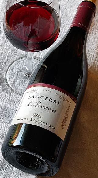 Henri Bourgeois Sancerre Les Baronnes Rouge 2016