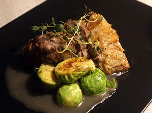 Joulukuun kausimenu: possunposkia