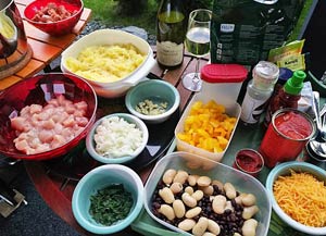 Kurpitsapadan ainekset