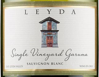 Leyda Garuma Vineyard Sauvignon Blanc etiketti