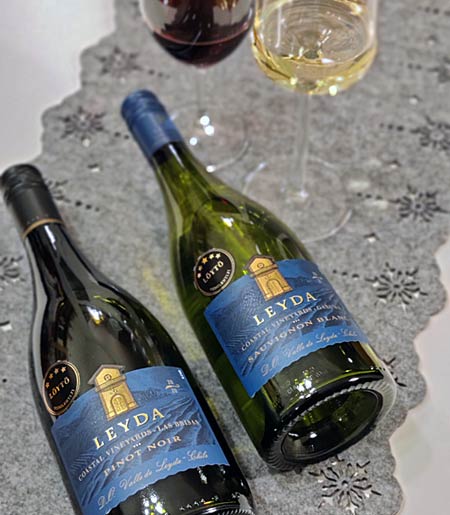 Leyda Sauvignon Blanc ja Pinot Noir