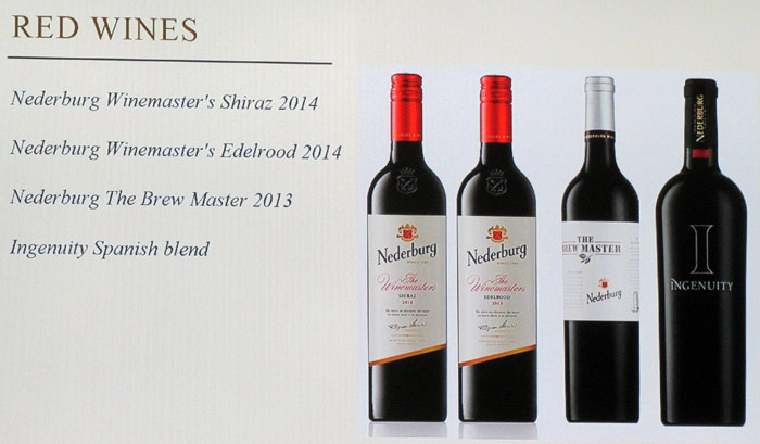 Nederburgin punaviinit