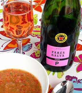 Gazpacho ja roseekuohuviini