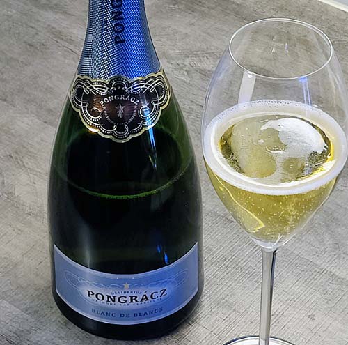 Pongrácz Blanc de Blancs Méthode Cap Classique Brut etiketti