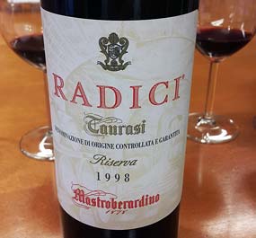 Mastroberardino Radici Taurasi Riserva 1998