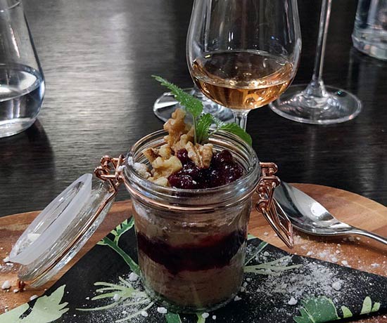 Sasorin Pinot Noir -viikon menu - jälkiruoka