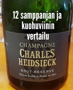 Samppanja vastaan kuohuviini