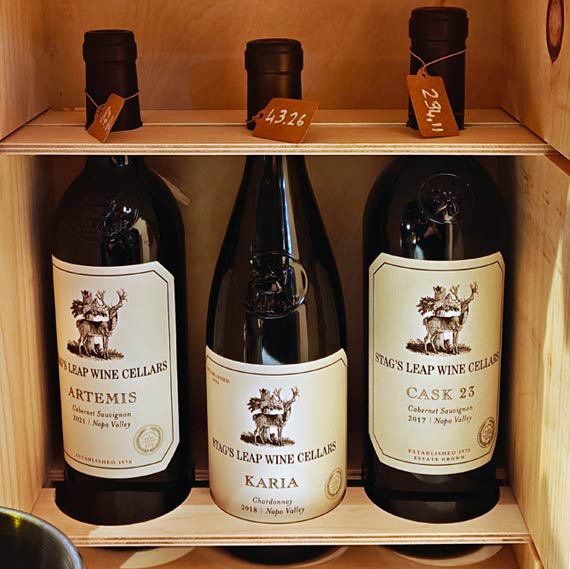 Stag's Leap Wine Cellarsin kolme viiniä
