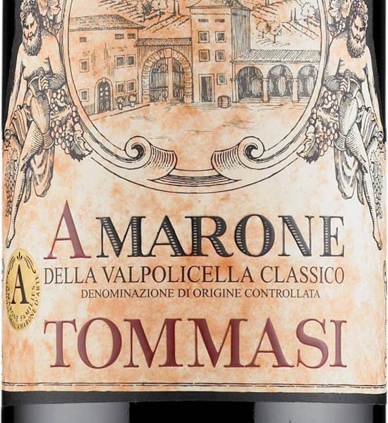 Tommasi Amarone etiketti