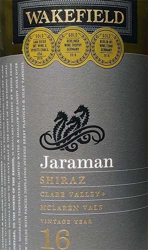 Wakefield Jaraman Shiraz