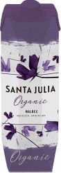 [kuva: Santa Julia Organic Malbec 2022 kartonkitölkki]