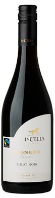 [kuva: La Celia Pioneer Reserve Pinot Noir 2014(&copy; Alko)]
