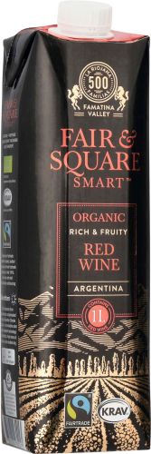 [kuva: Fair & Square Red 2024 kartonkitölkki(&copy; Alko)]