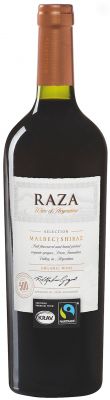 [kuva: Raza Selection Malbec Shiraz Organic 2017(&copy; Alko)]