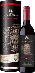 [kuva: Jacob's Creek Double Barrel Shiraz 5th vintage 2015 lahjapakkaus]