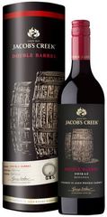 [kuva: Jacob's Creek Double Barrel Shiraz  2015 lahjapakkaus]