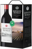 [kuva: Rawson's Retreat Shiraz Cabernet 2018 hanapakkaus]