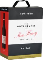 [kuva: Hewitson The Adventures of Miss Harry Shiraz 2024 hanapakkaus]