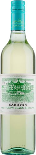 [kuva: Caravan Sauvignon Blanc Riesling 2021(&copy; Alko)]