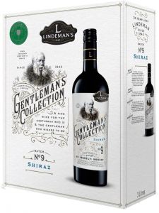 [kuva: Lindeman's Gentleman's Collection Shiraz 2021 hanapakkaus(&copy; Alko)]