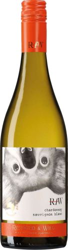 [kuva: RAW Reserved & Wild Organic  Chardonnay Sauvignon Blanc 2021(&copy; Alko)]