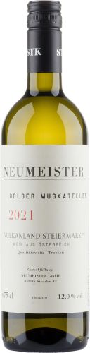 [kuva: Neumeister Gelber Muskateller Trocken 2022(&copy; Alko)]