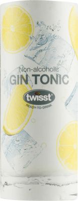 [kuva: Twisst Gin Tonic kartonkitölkki(&copy; Alko)]
