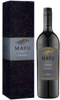 [kuva: Mayu Reserva Carménère 2015 lahjapakkaus]
