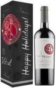 [kuva: Viña Maipo Reserva Vitral Cabernet Sauvignon 2016 lahjapakkaus]