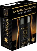 [kuva: Gato Negro 9 Lives Reserve Cabernet Sauvignon 2018 hanapakkaus]