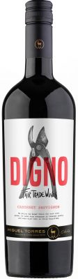 [kuva: Torres Digno Cabernet Sauvignon 2018(&copy; Alko)]