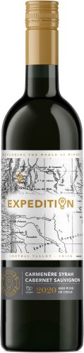 [kuva: Expedition Carmenére Syrah Cabernet Sauvignon 2020(&copy; Alko)]