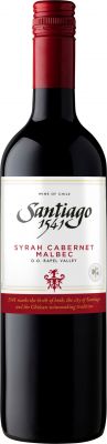 [kuva: Santiago 1541 Syrah Cabernet Malbec 2022(&copy; Alko)]
