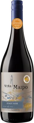 [kuva: Viña Maipo Pinot Noir 2017(&copy; Alko)]