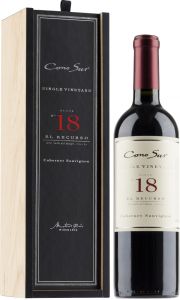 [kuva: Cono Sur Single Vineyard Block 18 Cabernet Sauvignon 2018(&copy; Alko)]