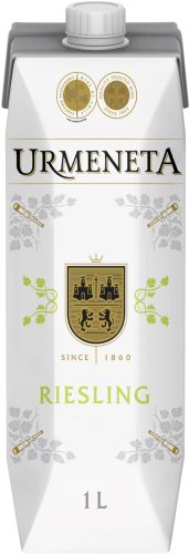 [kuva: Urmeneta Riesling 2024 kartonkitölkki(&copy; Alko)]