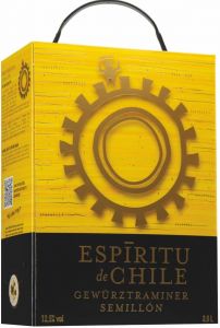 [kuva: Espíritu de Chile Gewürztraminer Semillon hanapakkaus(&copy; Alko)]