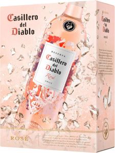 [kuva: Casillero del Diablo Rosé 2021 hanapakkaus(&copy; Alko)]
