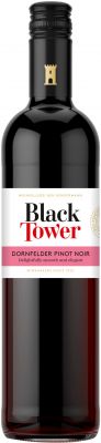 [kuva: Black Tower Dornfelder Pinot Noir 2022(&copy; Alko)]