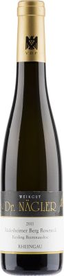 [kuva: Dr. Nägler Rüdesheimer Berg Roseneck Riesling Beerenauslese 2011(&copy; Alko)]
