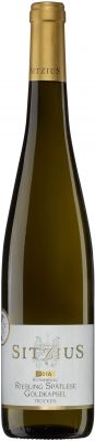 [kuva: Sitzius Rothenberg Riesling Spätlese Goldkapsel Trocken 2020(&copy; Alko)]