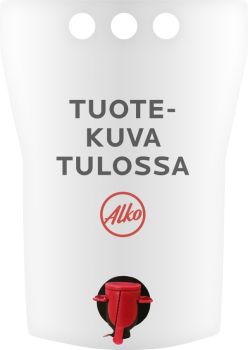 [kuva: Bubo Real Riesling 2023 viinipussi(&copy; Alko)]