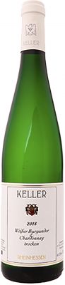 [kuva: Keller Weisser Burgunder & Chardonnay Trocken 2018(&copy; Alko)]